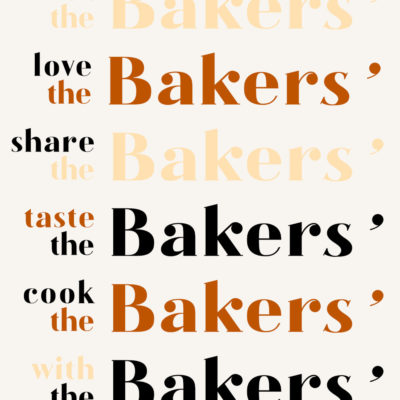 Identité visuelle de l’épicerie fine belge “The Bakers”